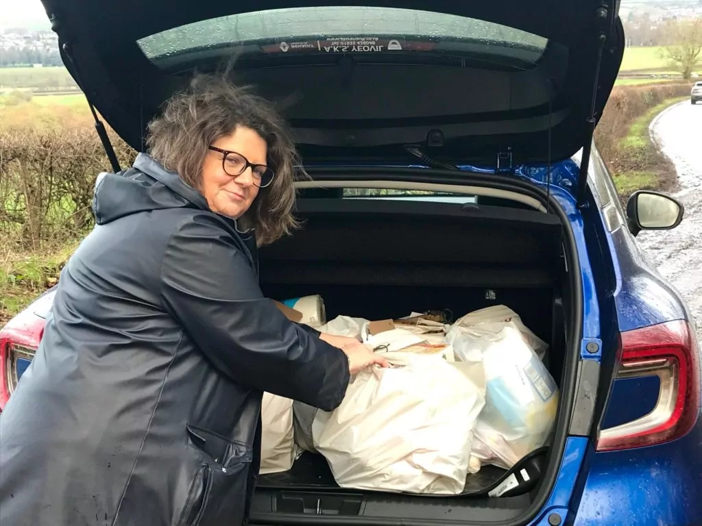 Making deliveries! Foot Anstey employee supports local food bank featured image