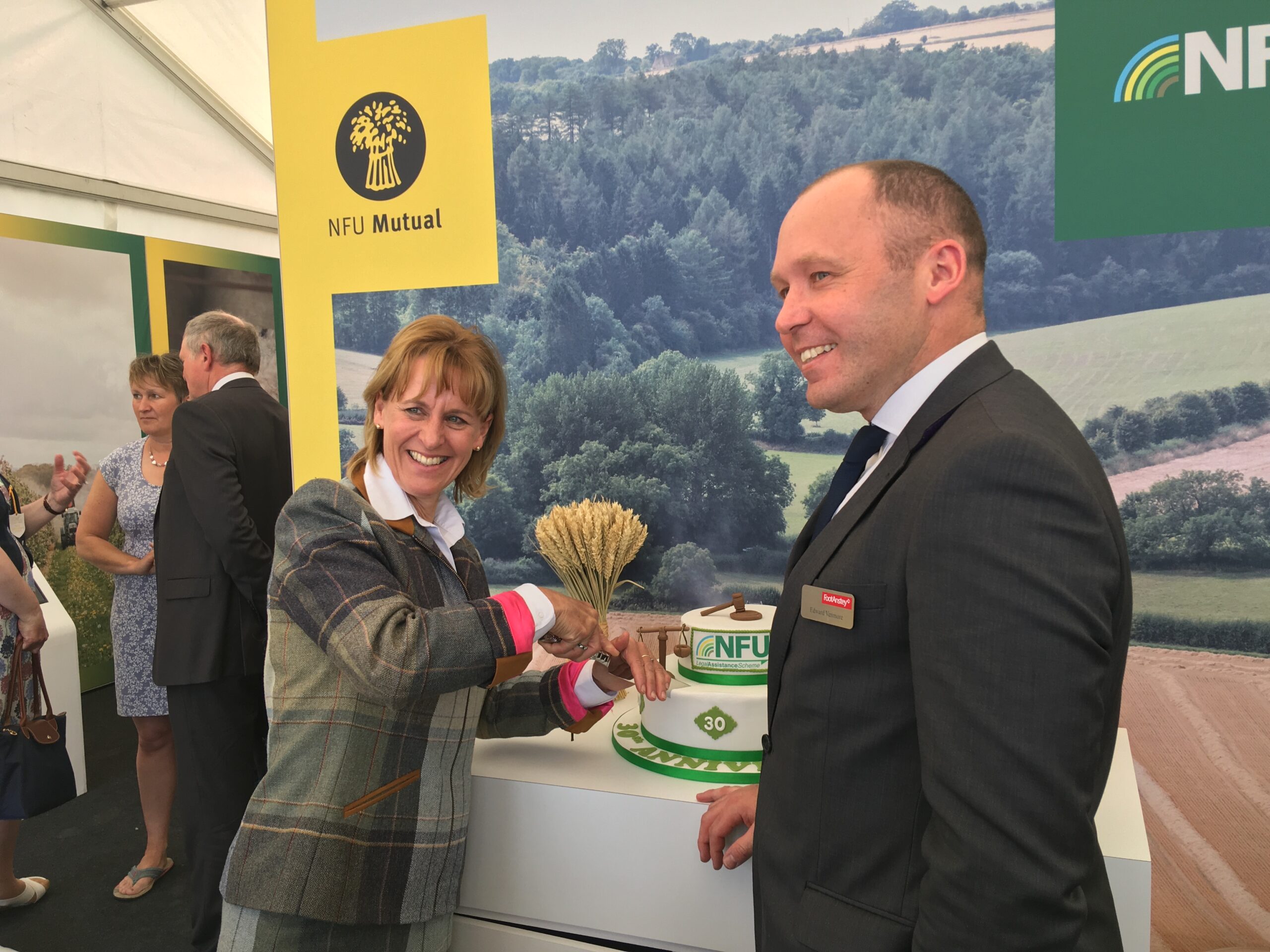 NFU Cake and Edward Venmore