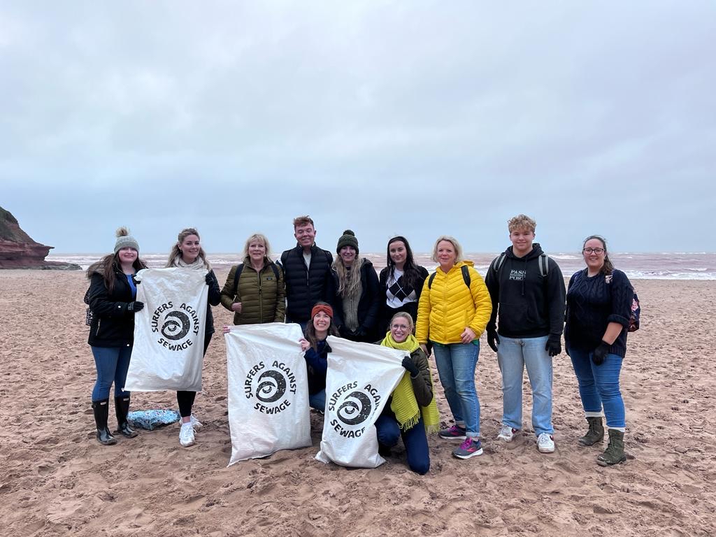 Foot Anstey’s Client Development team organises Exmouth Beach clean-up featured image