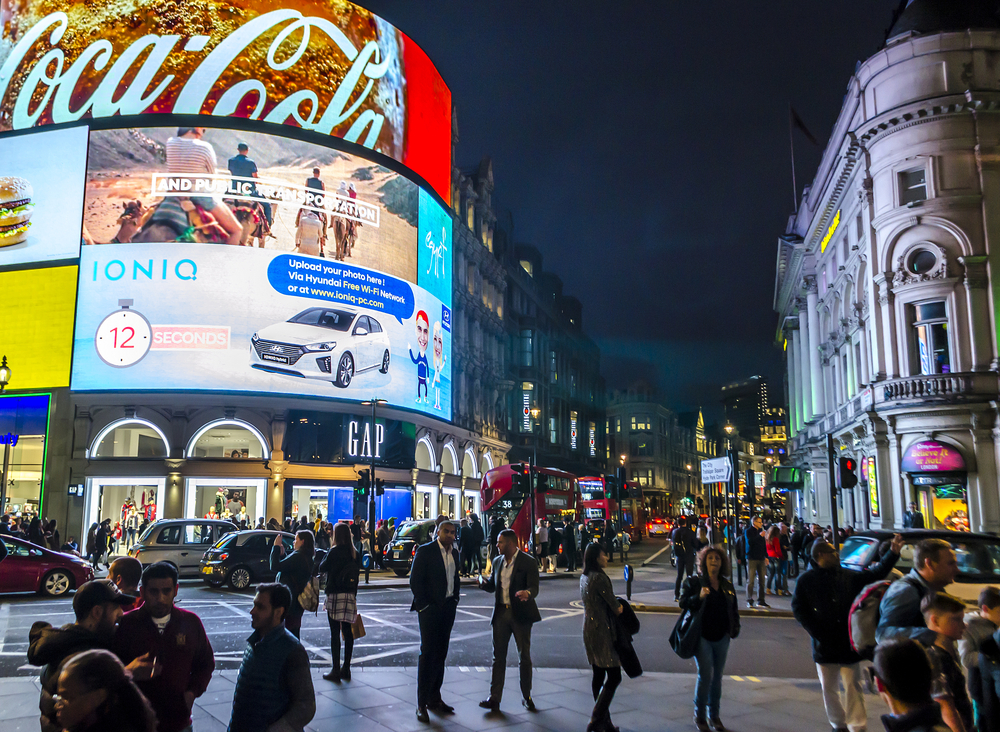 billboards - advertising - marketing - city - night