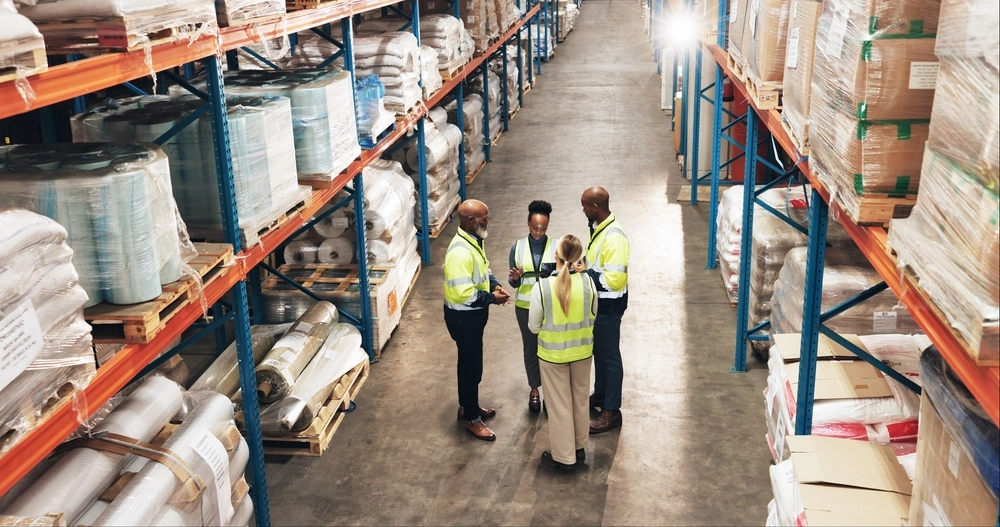 retail warehouse and logistics centre