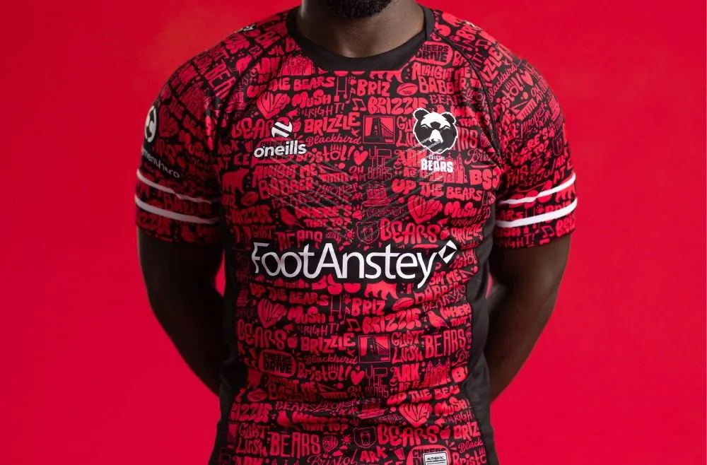 Bristol Bears Rugby European Football Shirt 2026 2027 season